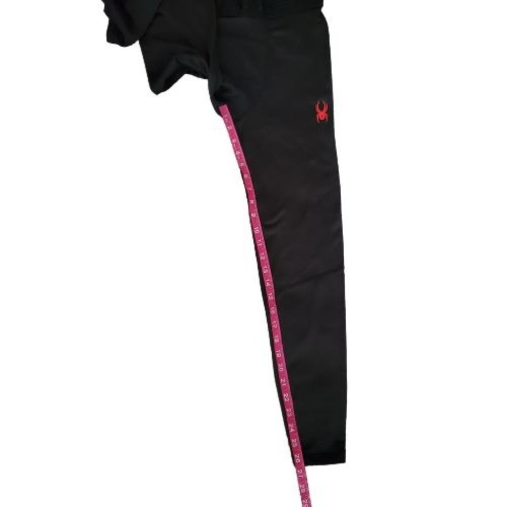 Spyder Active Men's Pro Web Base Layer Compression Leggings Pants Black Small - Picture 12 of 13
